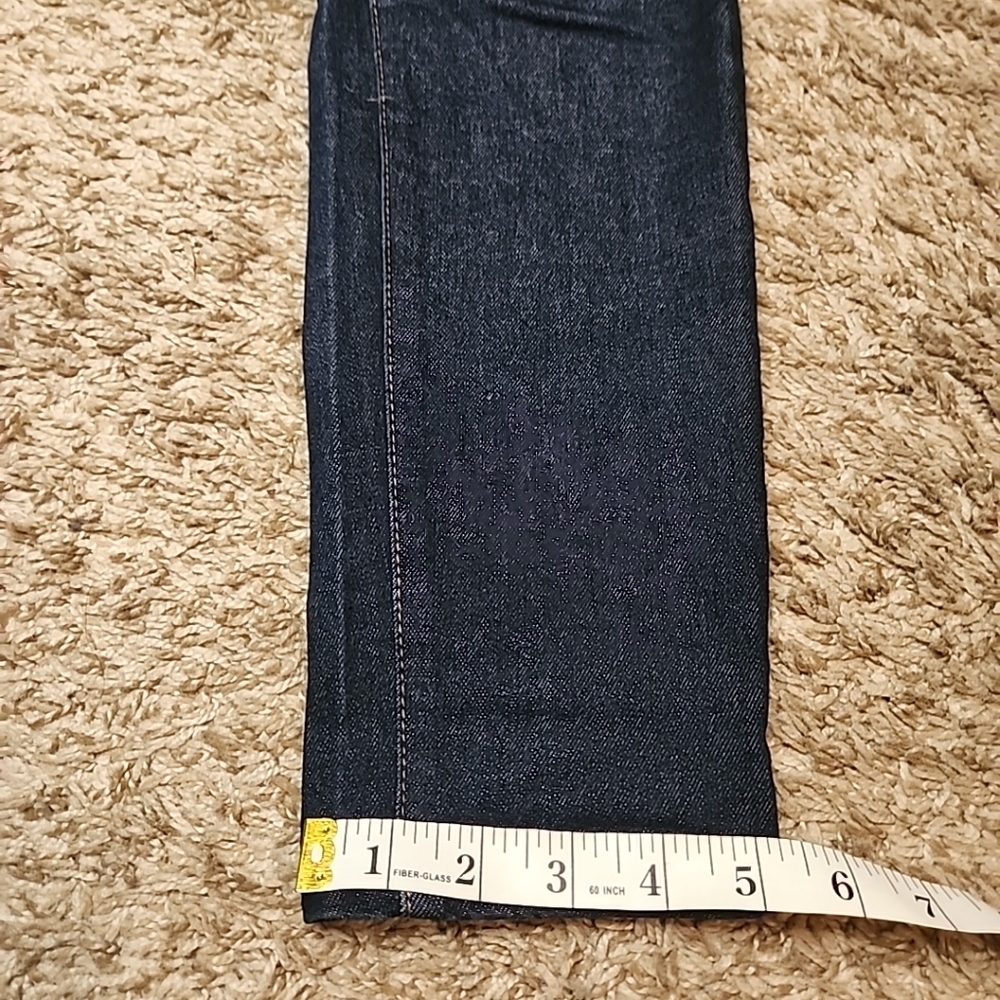 Harper Heritage Womens Jeans Size 28 High Rise Skinny Dark Blue Straight - Picture 5 of 11